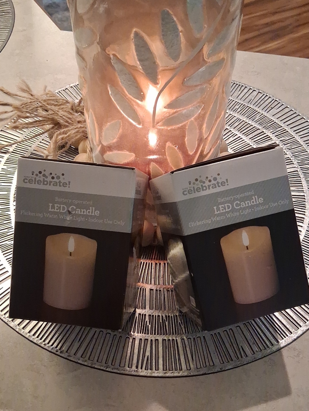 2pcFlameless Candles - Picture 2 of 4
